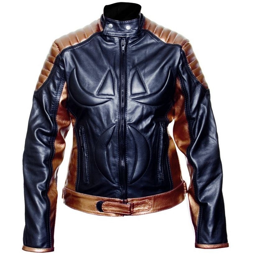 jaqueta de couro feminina motoqueira