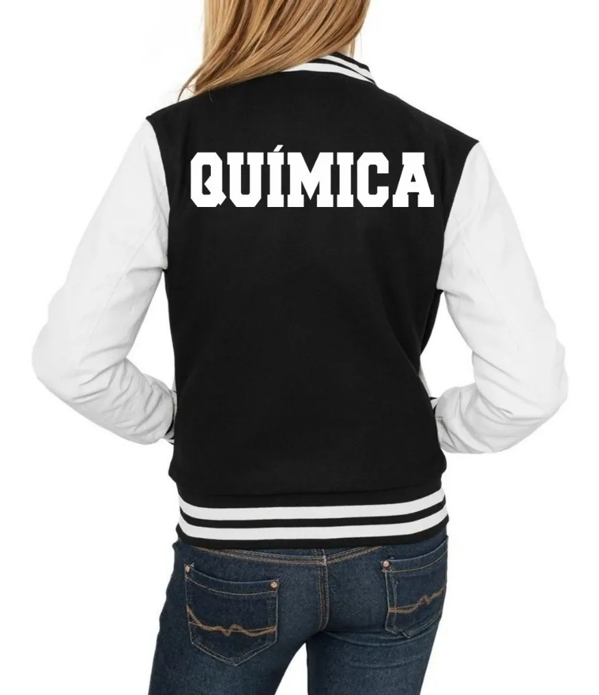 EMPORIUM.ADISA | Jaqueta Faculdade Química Moletom College - Original - R$ 161,99