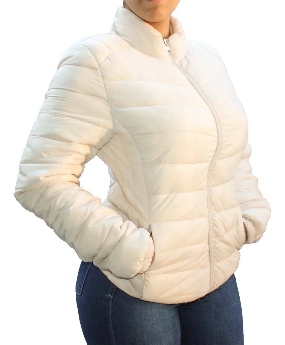 ORIGINAL_ESHOP | Jaqueta Feminina Puffer Nylon Corta Vento Inverno 2020 Frio - R$ 159,90