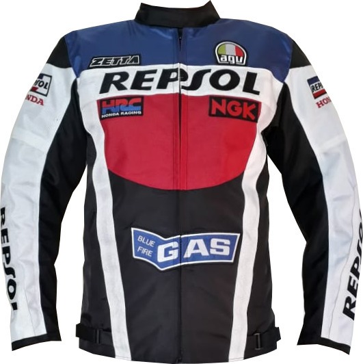 Jaqueta Honda Repsol Blue Motociclista Impermeável Mod.40 - R$ 499,99 em Mercado Livre