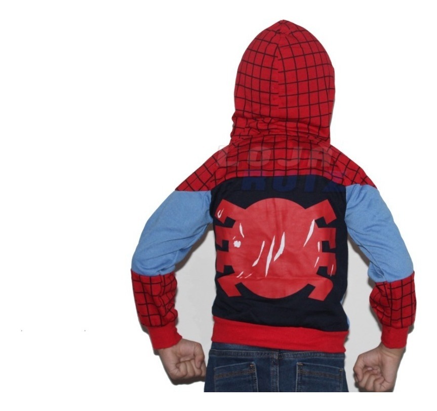 jaqueta infantil homem aranha