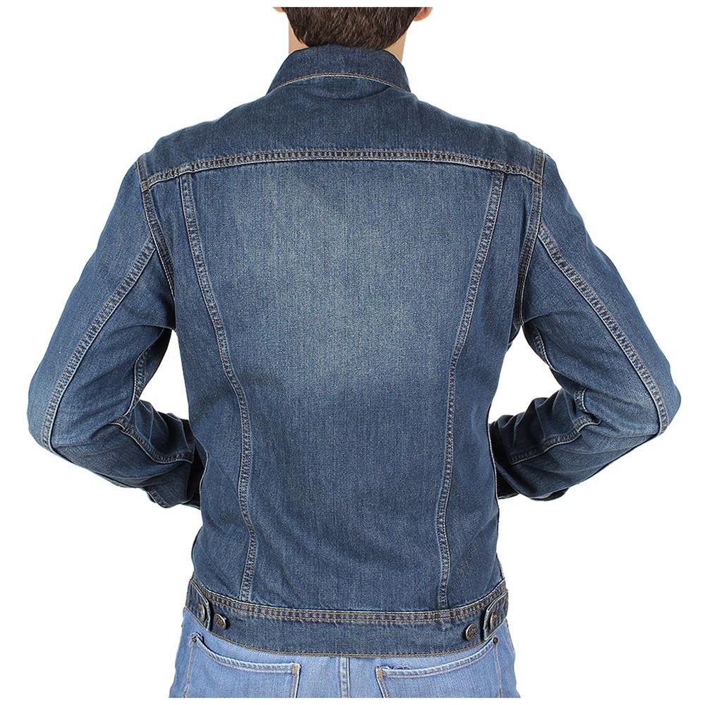 jaqueta jeans lee masculina