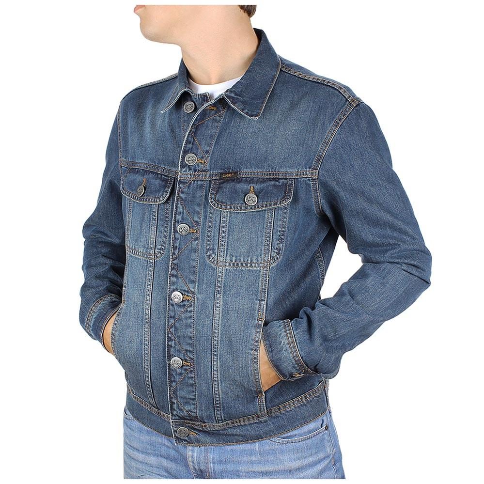 jaqueta jeans masculina lee