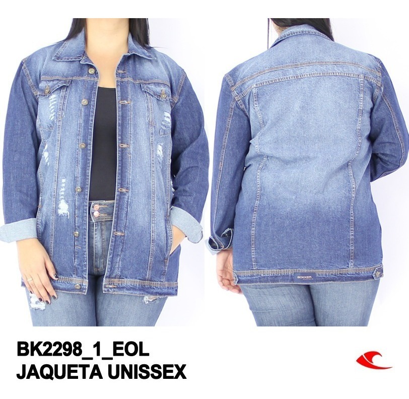 jaqueta jeans feminina mercadolivre