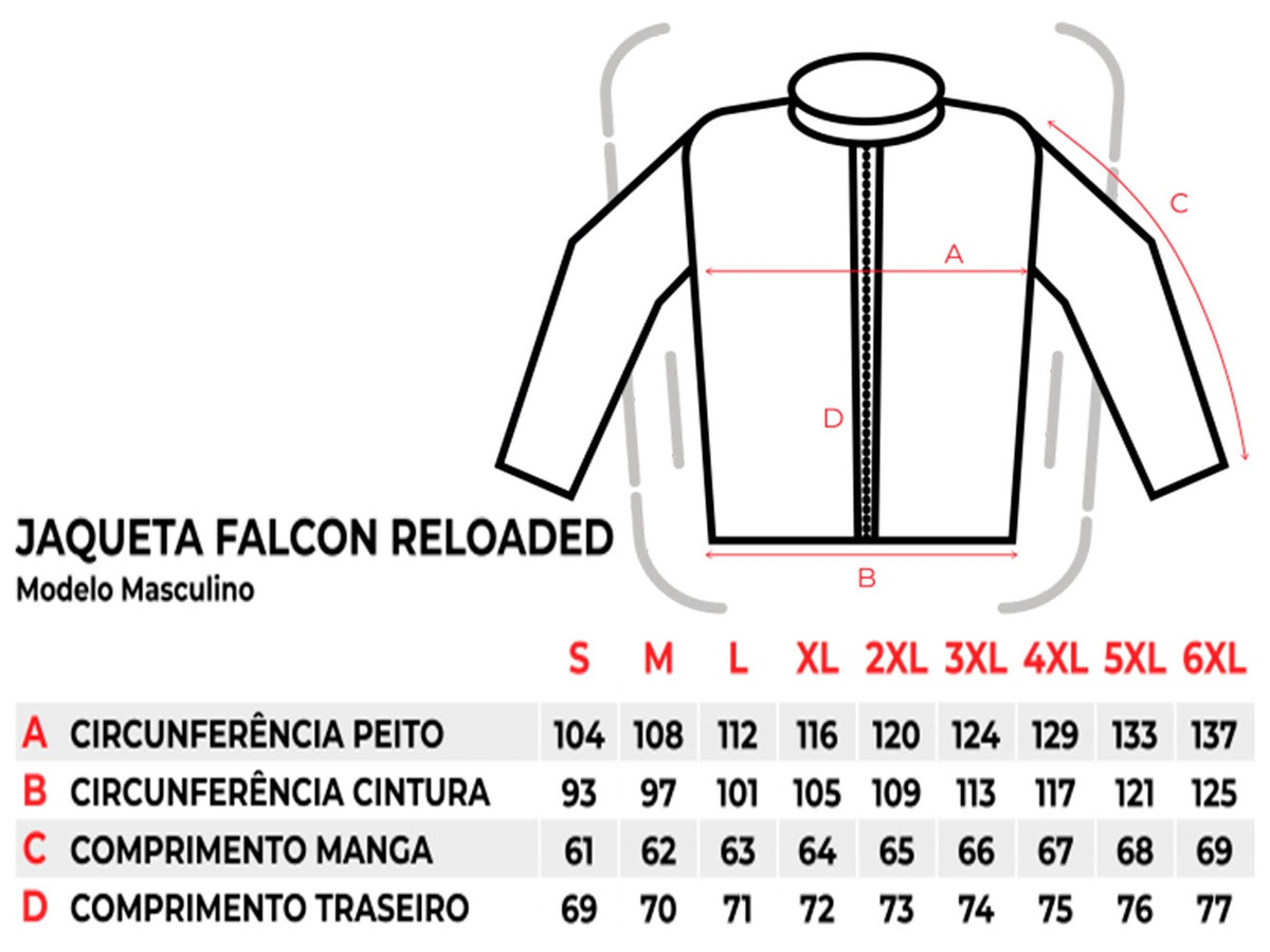jaqueta falcon reloaded