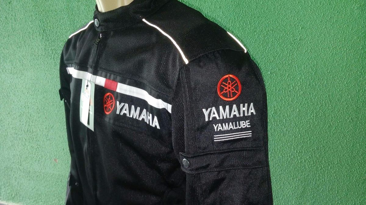 jaqueta de motoqueiro yamaha