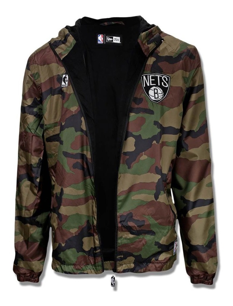 jaqueta new era camuflada