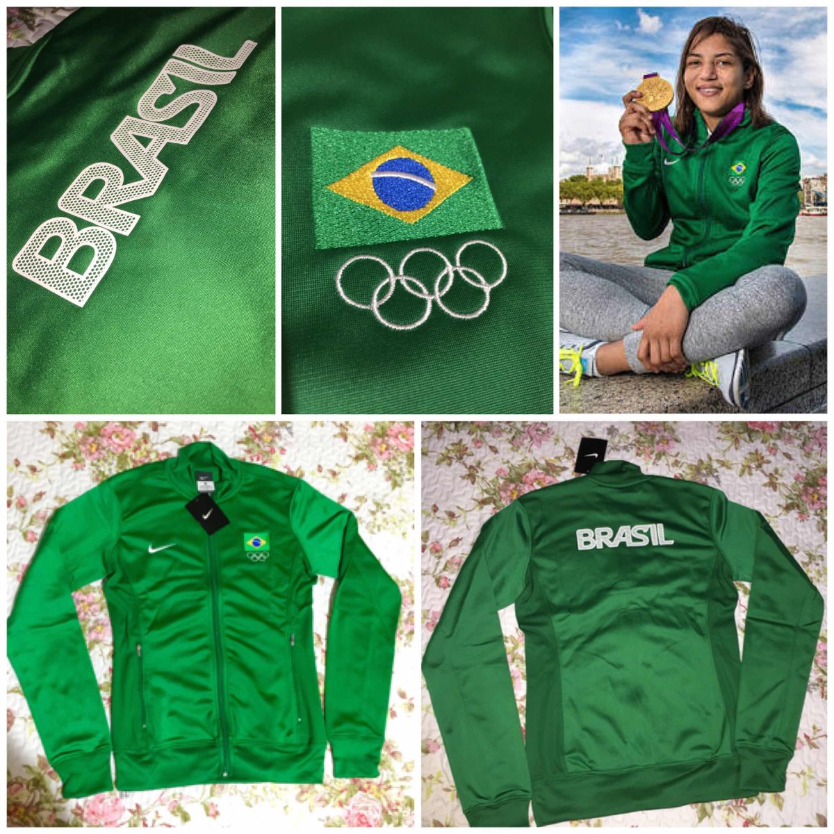 Jaqueta Nike Brasil Olimpíadas - R$ 350,00 em Mercado Livre
