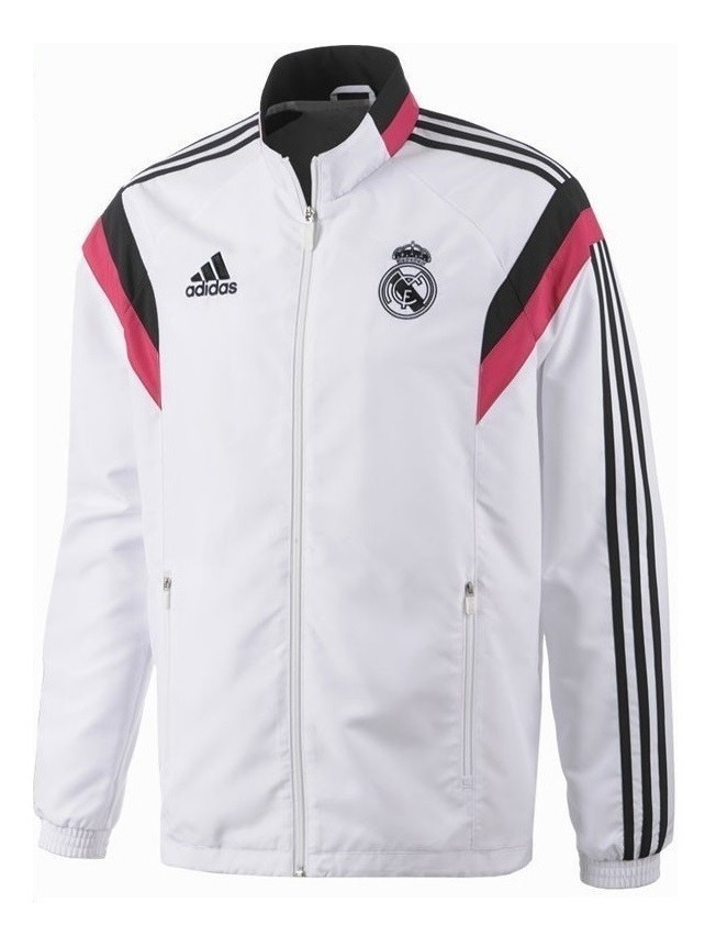 agasalho real madrid branco