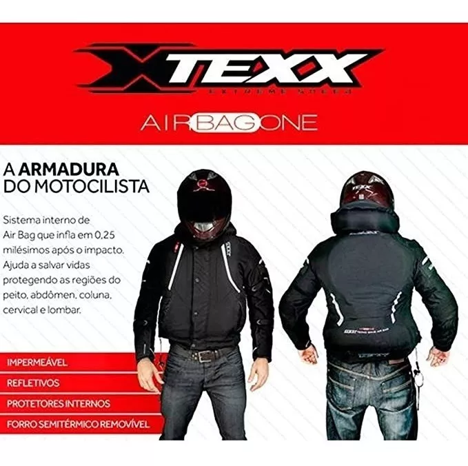 jaqueta texx air bag one