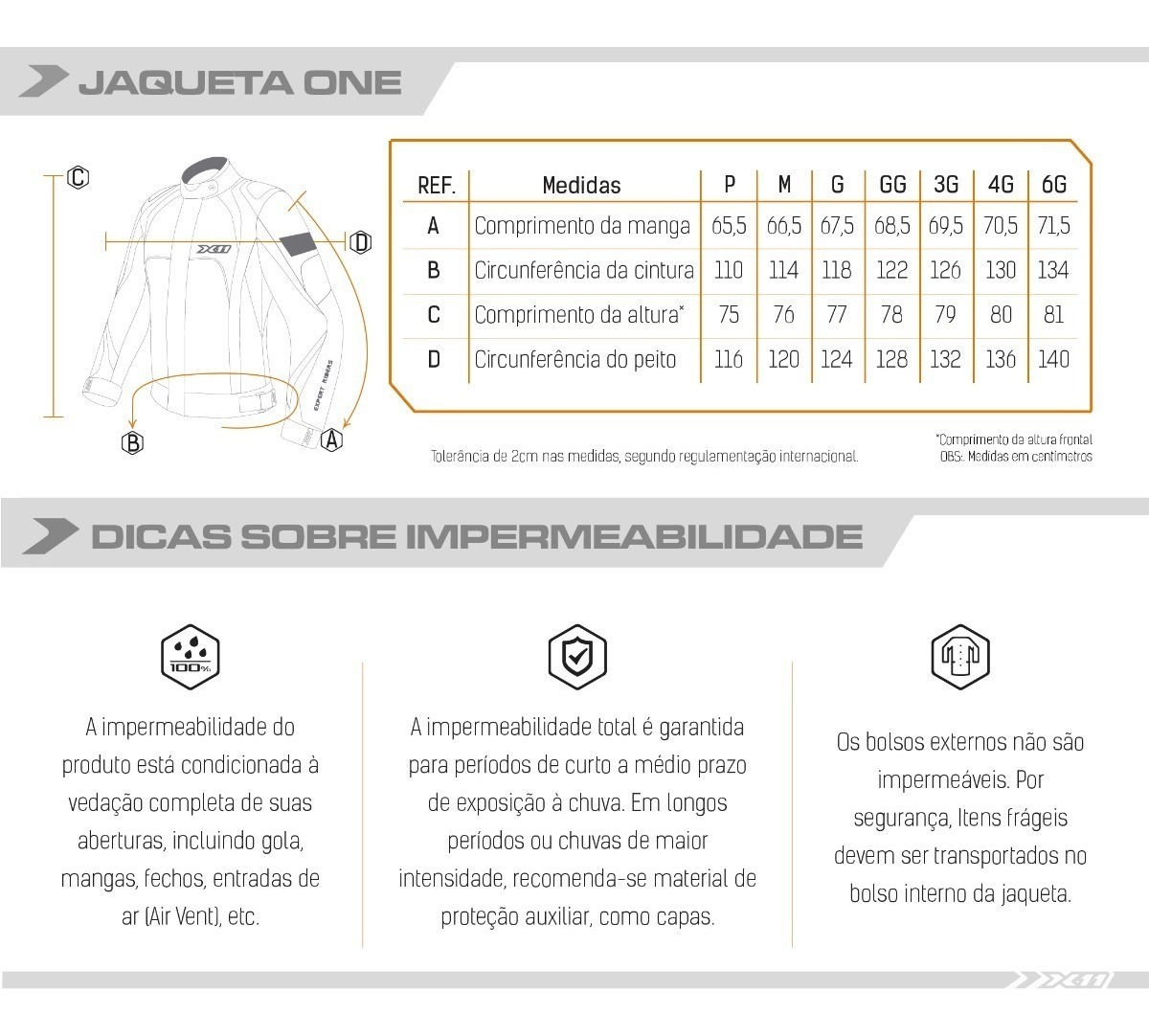 Jaqueta X11 Guard 2 Impermeável Motociclista Com Proteção - R$ 399,90 em Mercado Livre