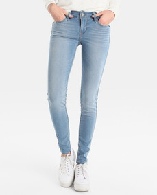 Mujer Jean Levis Modelo Clarito 711 Shaping Skinny Original PX8n0kwO