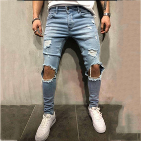 Pantalones Rotos Hombres Pantalones Y Jeans Para Hombre 40 Jean