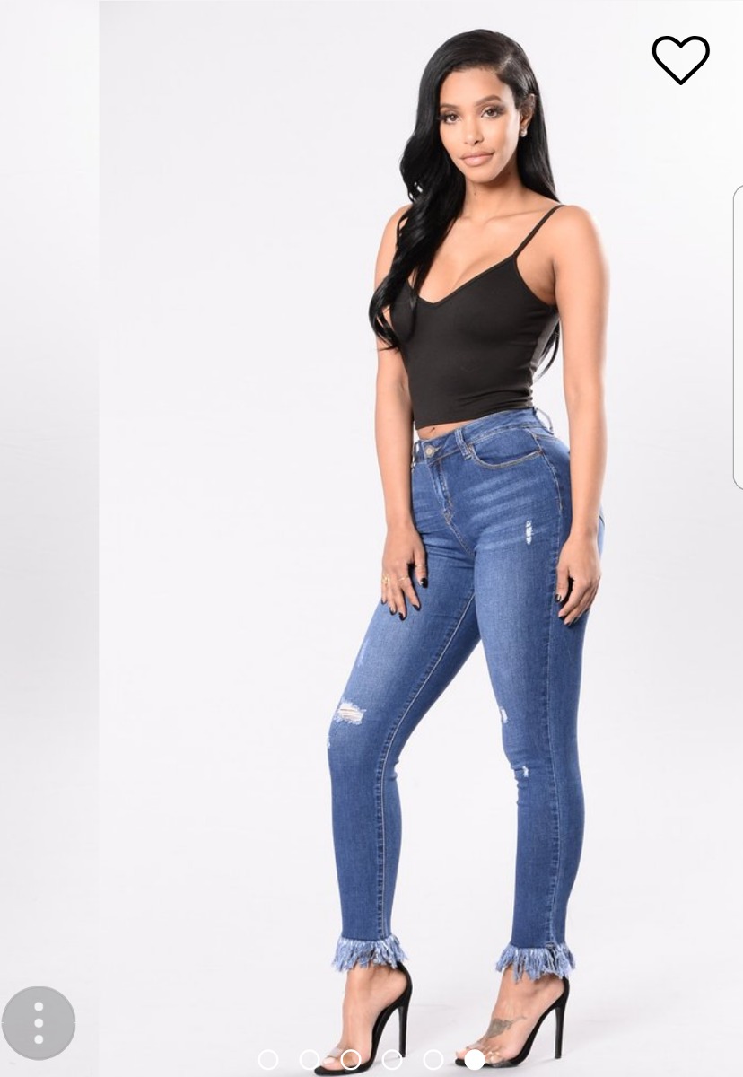 Jeans Fashion Nova - $ 850.00 en Mercado Libre