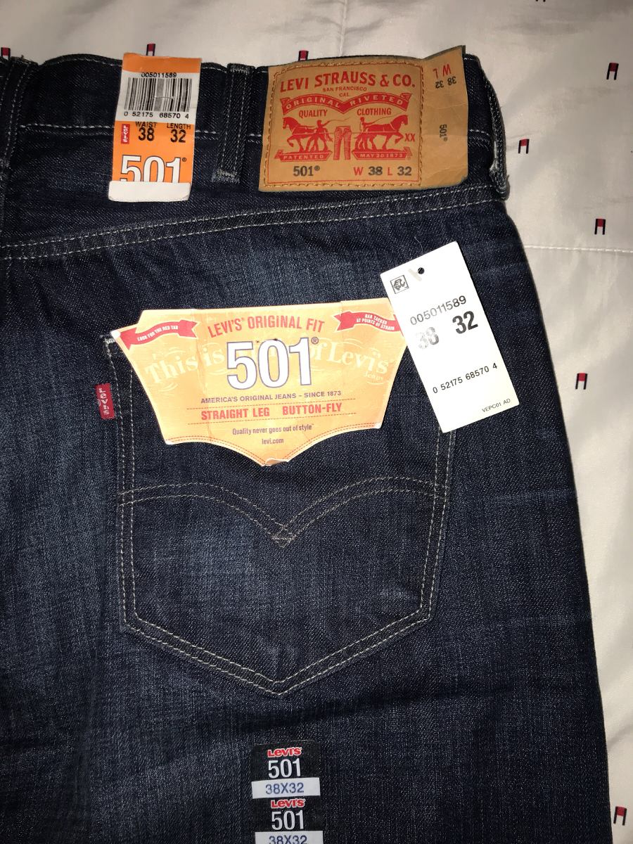 levis 501 38 x 32