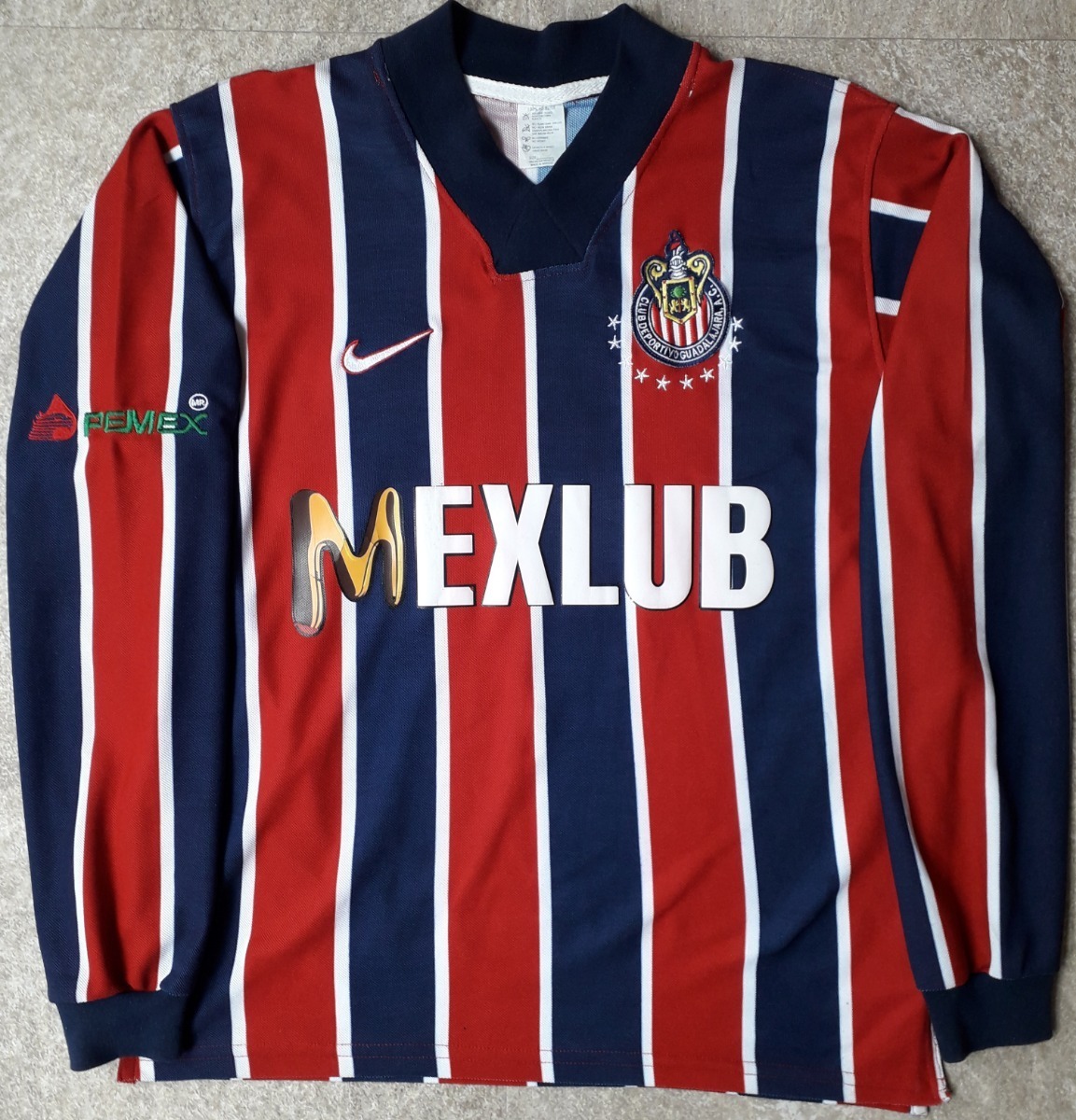colgante Manhattan basura Jersey Chivas Nike 1997 Guadalajara Visita Ramón Ramirez ... colgante Manhattan basura Jersey Chivas Nike 1997 Guadalajara Visita Ramón Ramirez ...