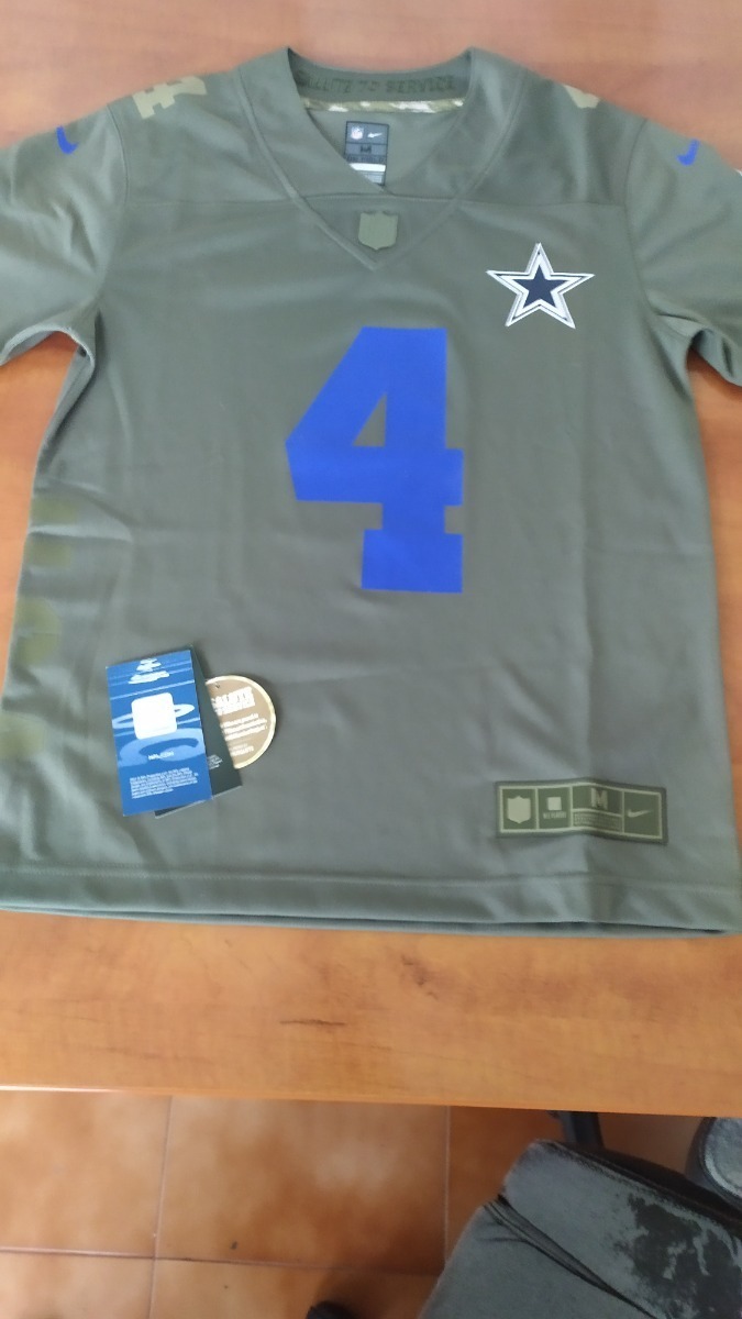 dak prescott salute to service jersey