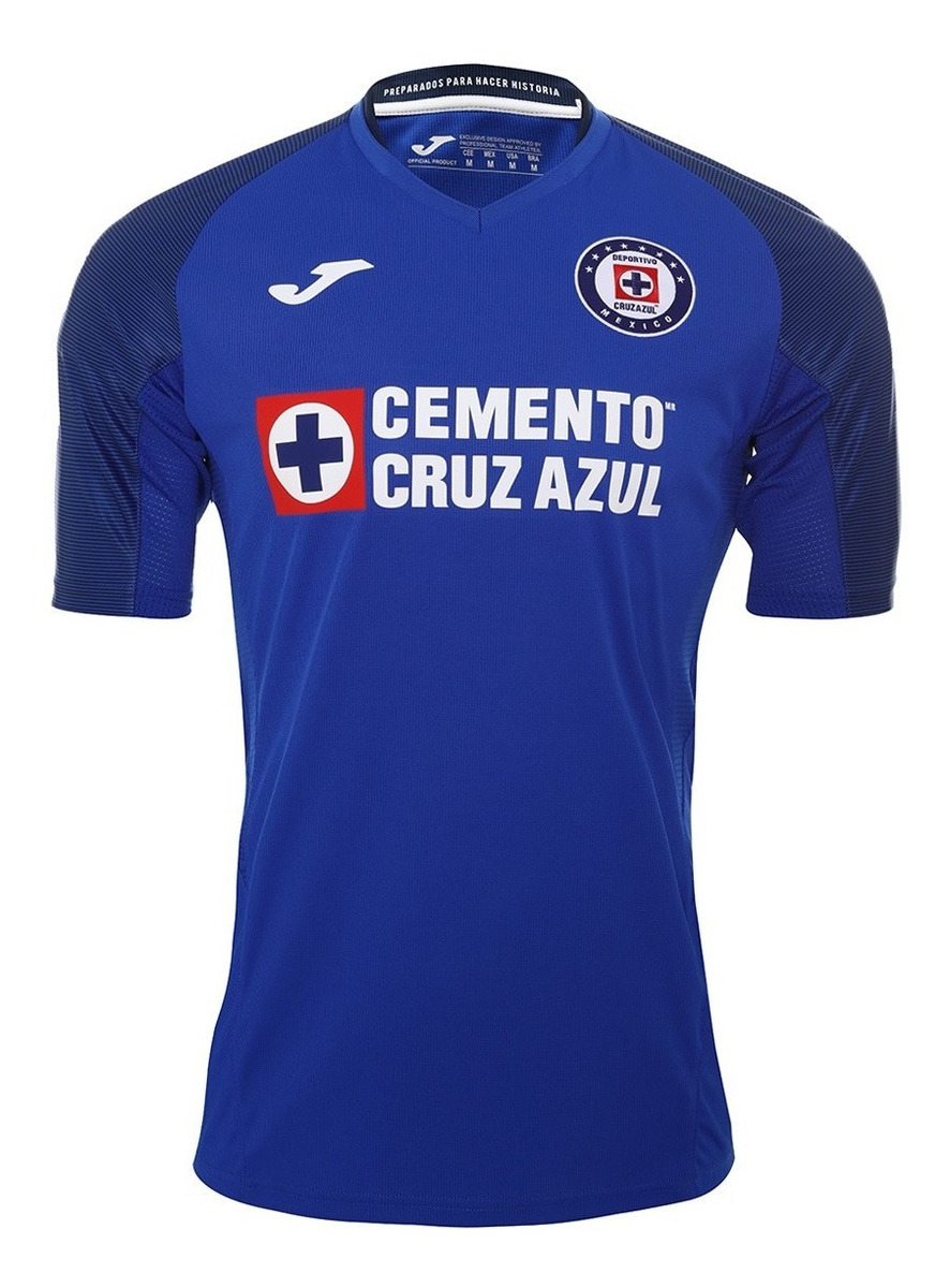 Jersey Joma Cruz Azul Local Original 2019-2020 Royal ...