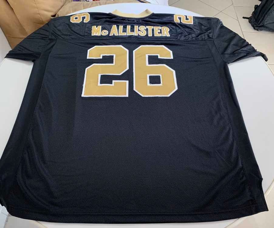 mcallister saints jersey