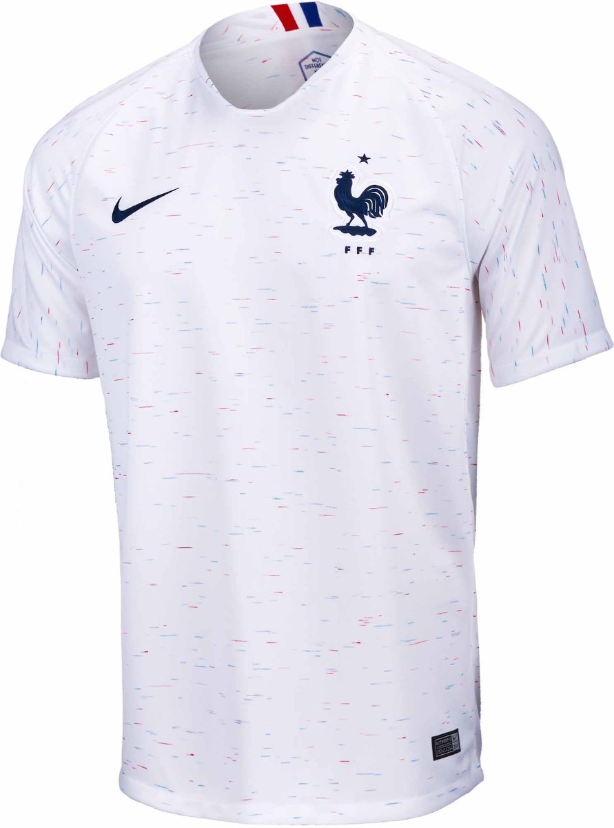Jersey Playera Nike Selección De Francia De Visitante 2018 - $ 1,399.00 en Mercado Libre
