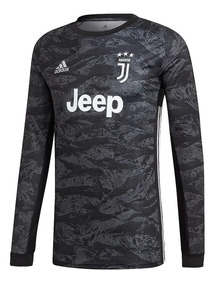 Jersey Portero Manga Larga Juventus 2020 Nueva Negra Negro Adidas