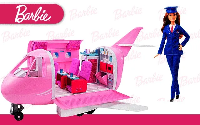 barbie jet de lujo