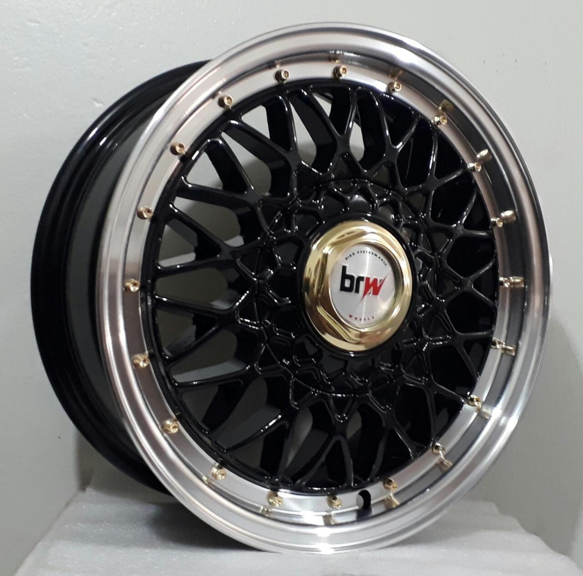 Jg Roda Aro 15 Bbs Gol Gts Gti 4x100/108 Voyage Quadrado - R$ 1.585,00