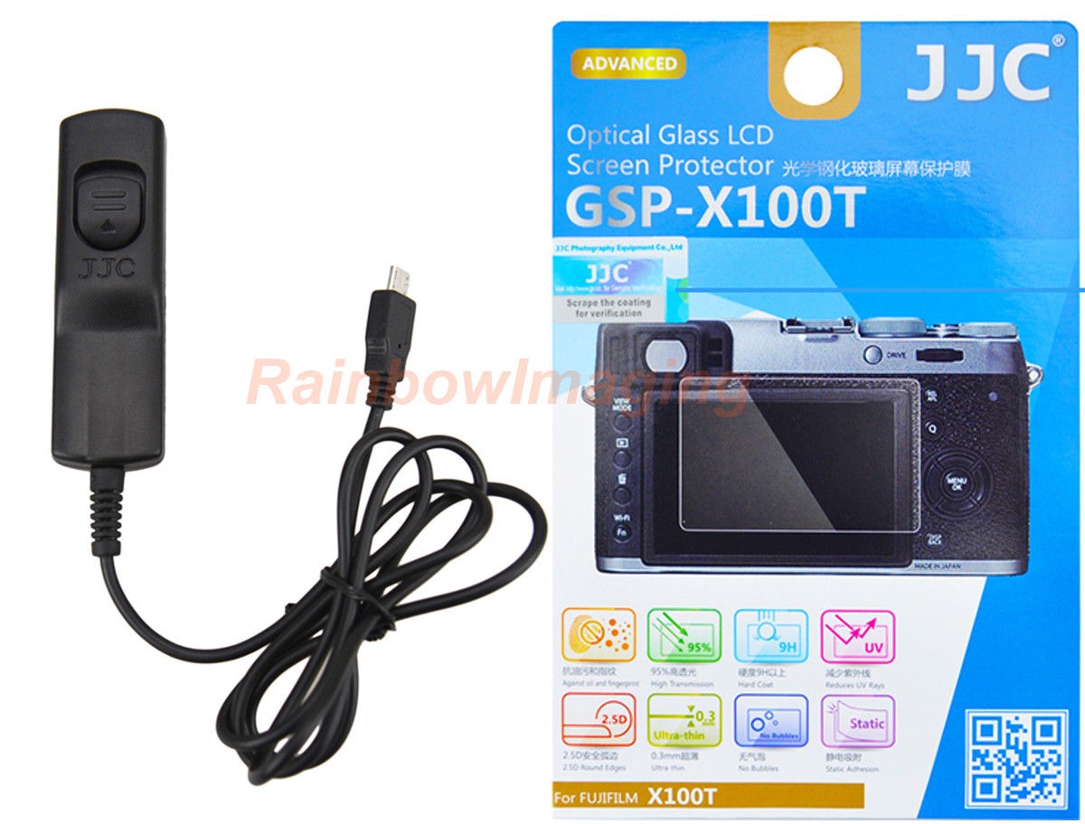 Jjc GSP-X100T protector de pantalla LCD de vidrio óptico Fujifilm X100T X-M1 X-A2 X-A1