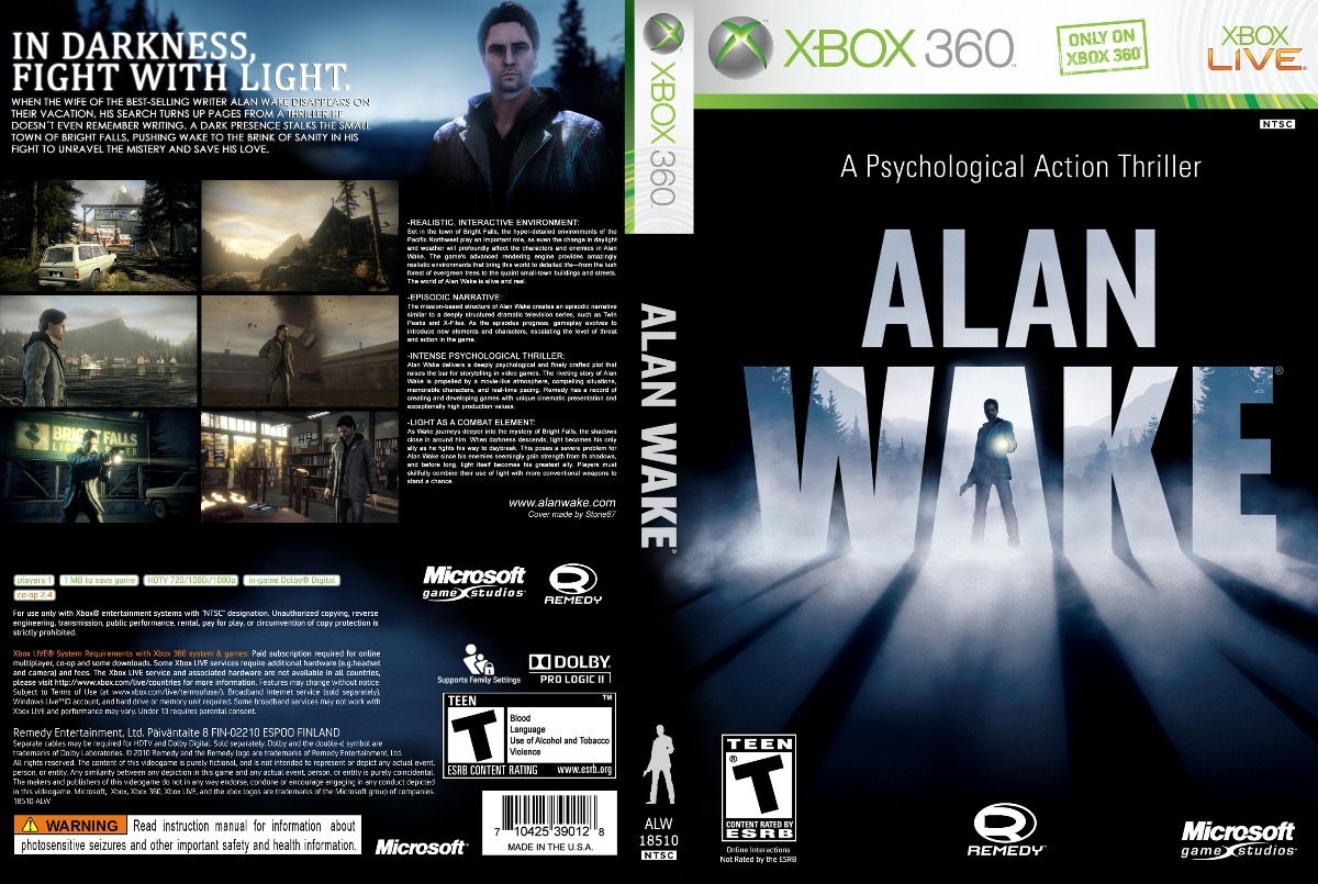 alan wake 2 xbox 360 alan wake 2 xbox 360