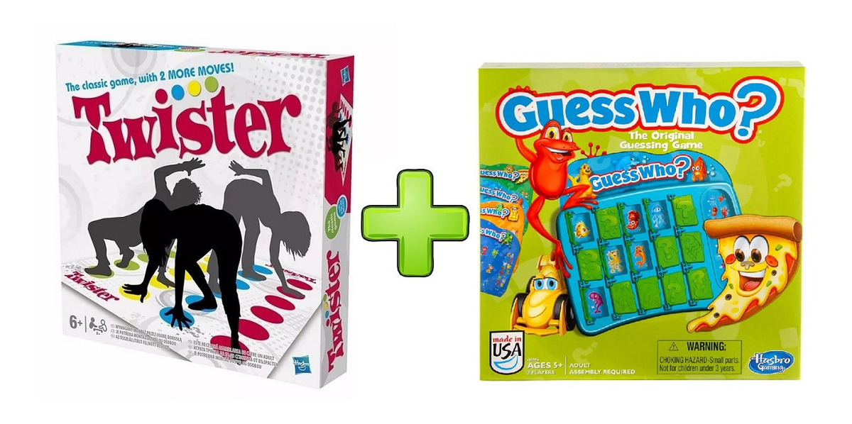 Hasbro TWISTER 2 players 6 years