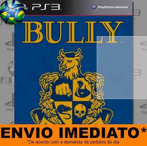 jogo bully ps3 midia