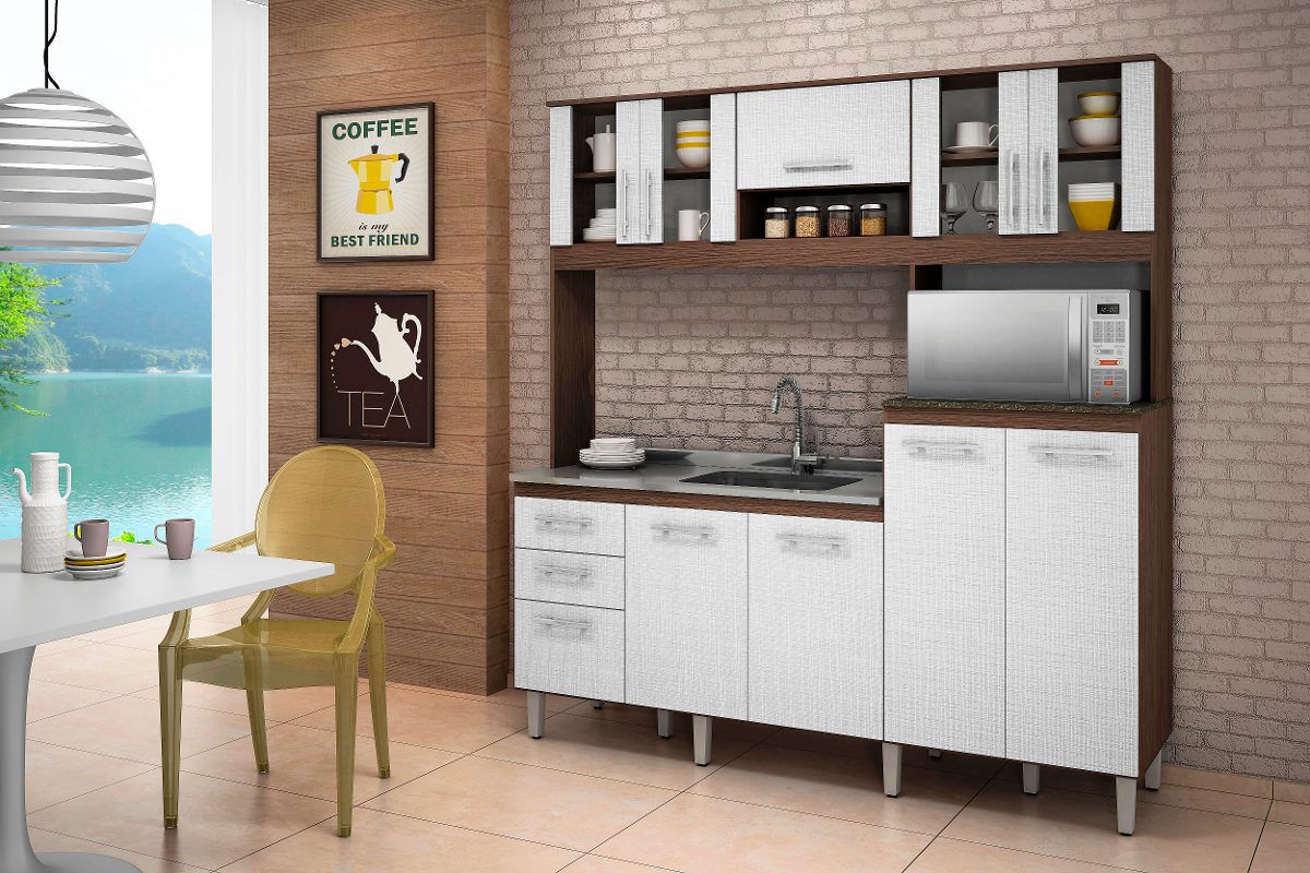 Jogo Cozinha Kit Florata 9 Portas Compacta 100 Mdf Nicioli R 889 Jogo Cozinha Kit Florata 9 Portas Compacta 100 Mdf Nicioli R 889