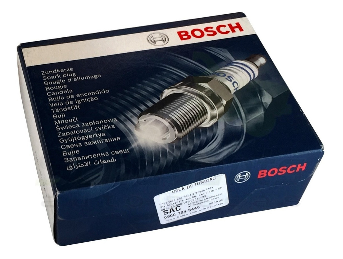 0241140522-12 meses de garantía! Nuevo Bosch Bujías 4x