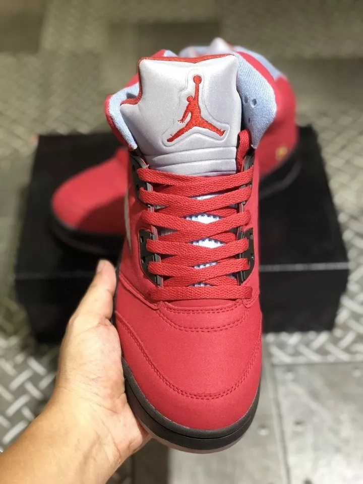 jordan 5 rojo