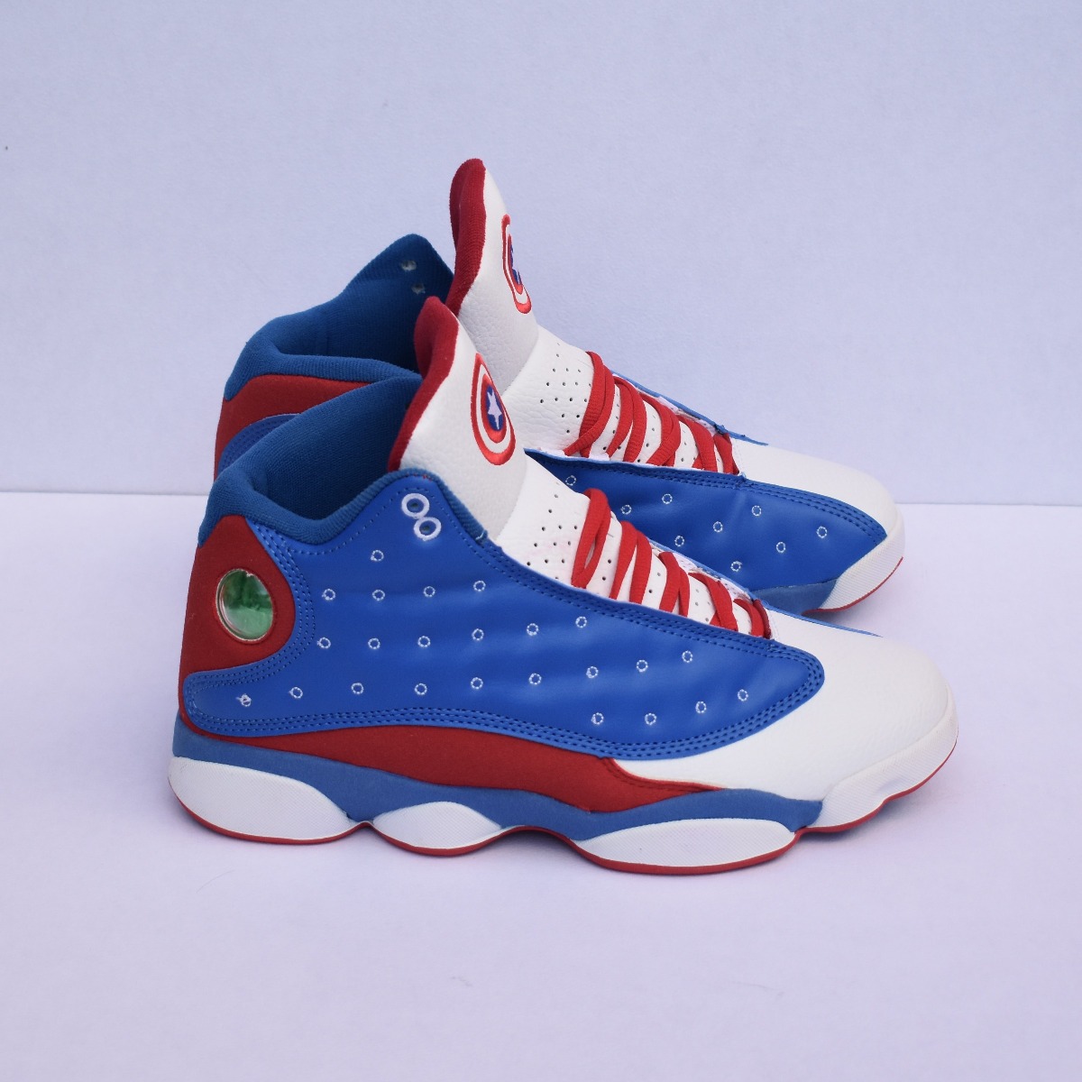 captain america jordans 13