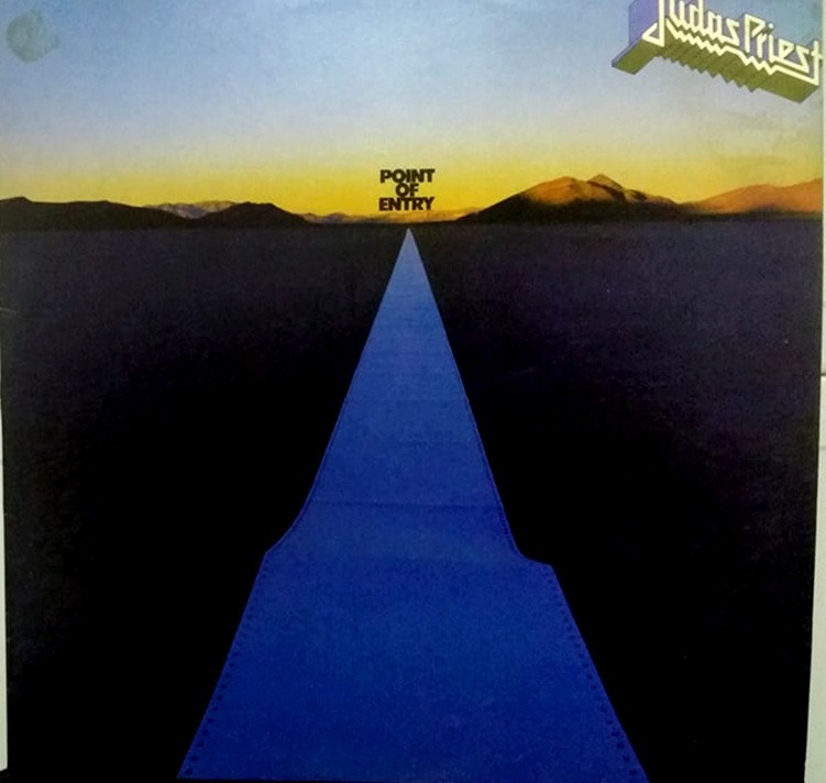 judas priest lp point of entry nacional heavy metal r 80 00 em