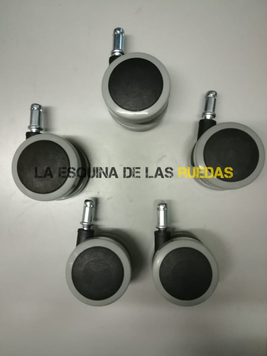 Juego 5 Ruedas Goma Para Silla Sillon Oficina Repuesto - $ 500,00 en ... Juego 5 Ruedas Goma Para Silla Sillon Oficina Repuesto - $ 500,00 en ...