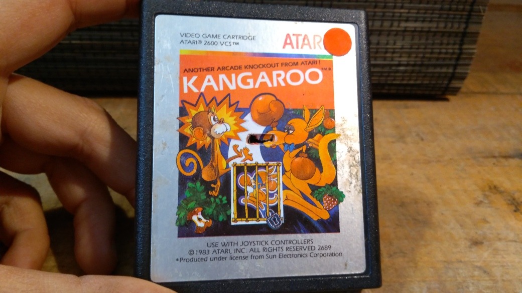 Juego Atari 2600 Cassette Kangaroo - $ 150.00 en Mercado Libre