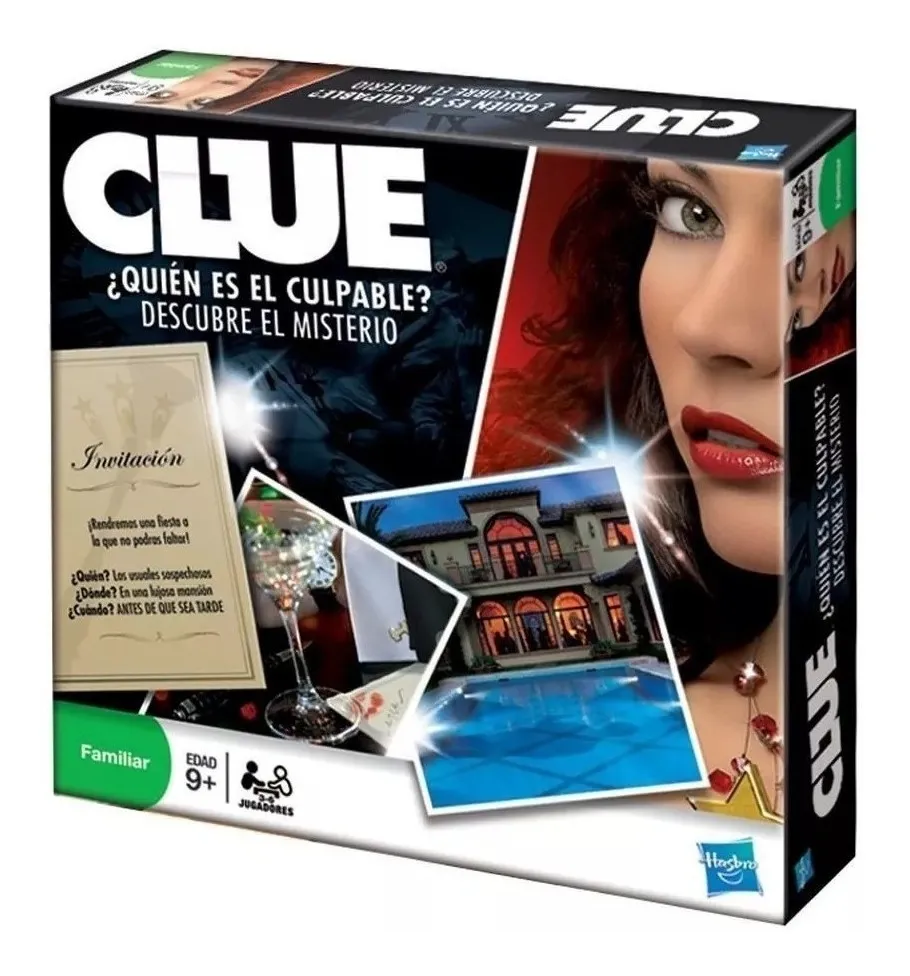 juego clue hasbro