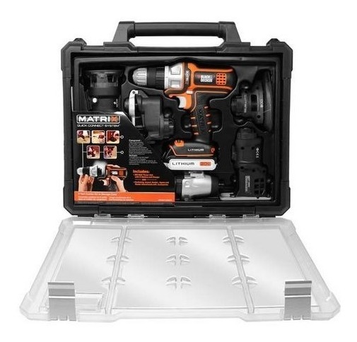 Juego Combinado De 6 Herramientas 20 V Max Matrix B D 4 399 00