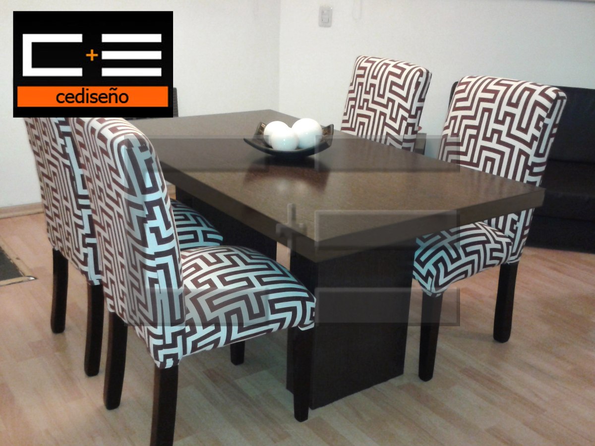 Juego Comedor Moderno Db 160x80 + 4 Sillas Chenille - $ 10.621,38 en ... Juego Comedor Moderno Db 160x80 + 4 Sillas Chenille - $ 10.621,38 en ...