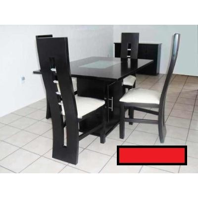 Juego de comedor minimalista moderno de 4 y 6 puestos bs ... Comedores 4 puestos modernos