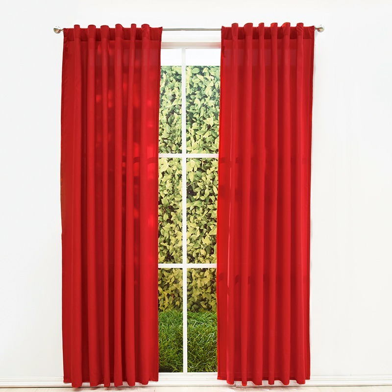 cortinas rojas juego de 2 cortinas rojas viasoft rojo vianney envio cortinas rojas juego de 2 cortinas rojas viasoft rojo vianney envio