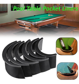 Bolsa de Red de Billar 6 Piezas//Juegos Bolso de Malla de Nylon Billar Snooker Colores Verde