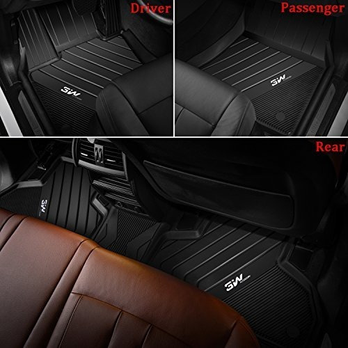 3W Alfombrillas para BMW X5 2019 de