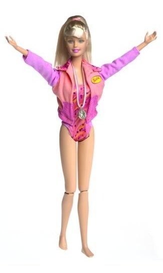 super gymnast barbie