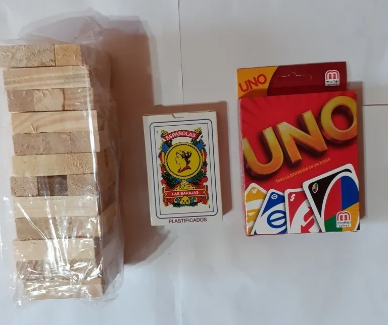 juego uno plastificado