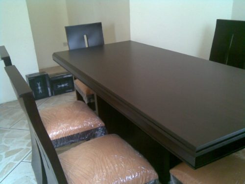 Juego de comedor de 6 personas moderno us 500,00 en mercado libre