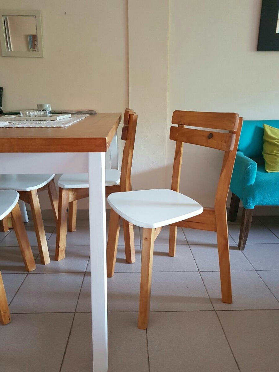 Juego De Comedor Estilo Nordico Escandinavo- Mesa + 4 Sillas ... Juego De Comedor Estilo Nordico Escandinavo- Mesa + 4 Sillas ...