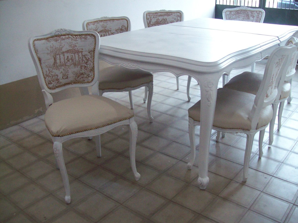 Comedor 000 Queres120 Luis Xv De Lo Sillas Juego Mesa Como Elegi 00 6 5qR34LjcAS